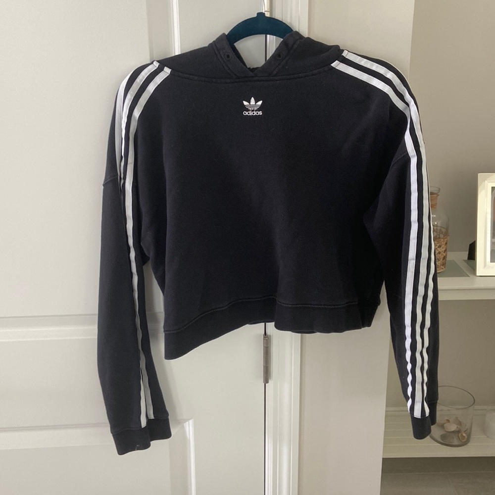 ADIDAS cropped hoodie